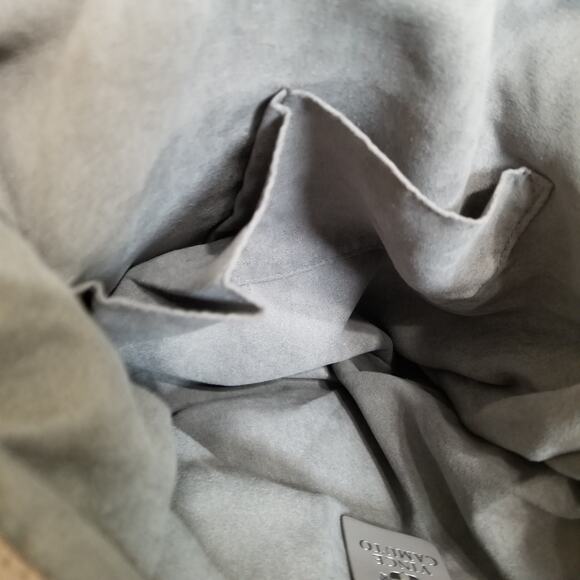 Vince Camuto Genuine Leather Cashmere Color Handbag Size Braided Straps - NWOT's - Picture 9 of 12